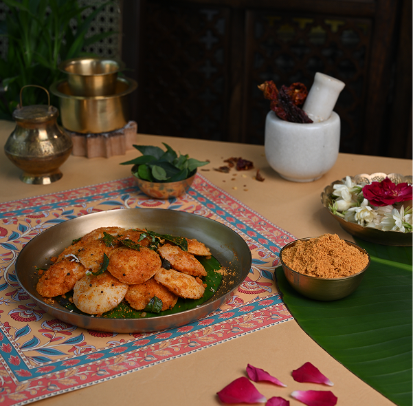 Ghee Podi Idli
