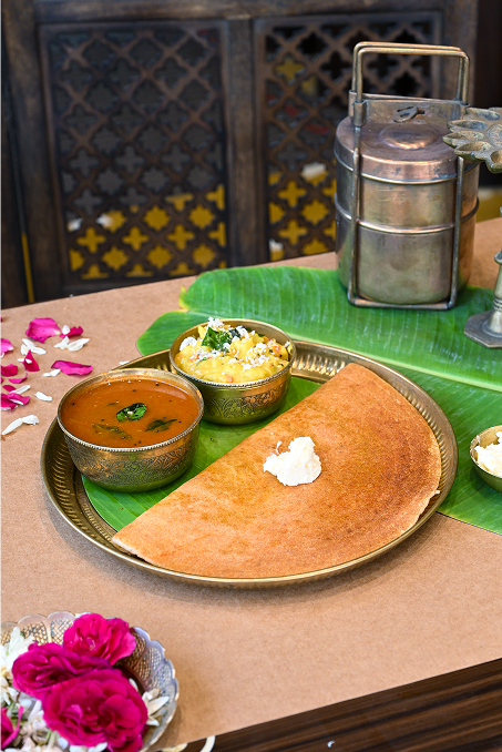 South Indian breakfast at Vaani
