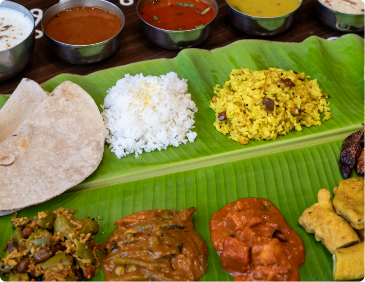 Unlimited South Indian Thali